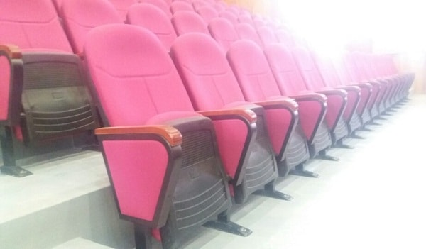 Mẫu ghế được lắp đặt trong hội trường Trung tâm văn hóa các tỉnh Đông Bắc