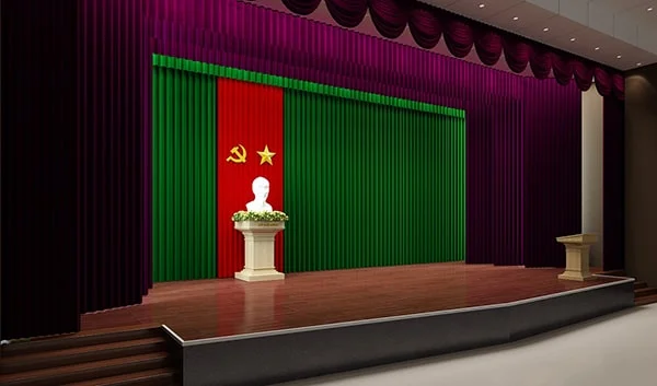Sân khấu hội trường 300 chỗ ngồi Sân khấu hội trường 300 chỗ ngồi