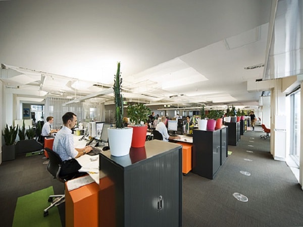 Văn phòng mở đem lại nhiều lợi ích cho cả nhân viên và công ty