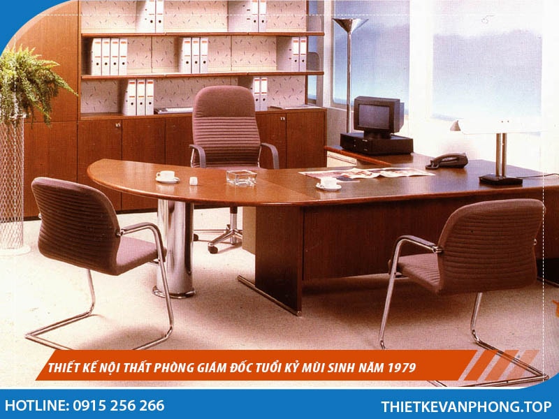 Thiết kế nội thất phòng giám đốc tuổi Kỷ Mùi sinh năm 1979
